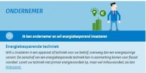 EIA energie investering aftrek