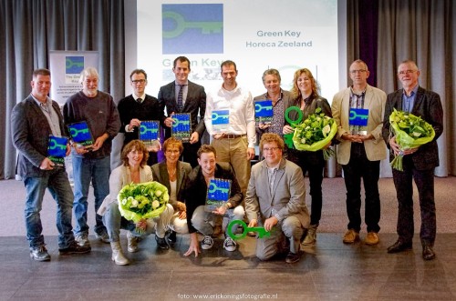 20-11-14 Foto Negen Horecaondernemers in Zeeland Ontvangen Keurmerk Green Key